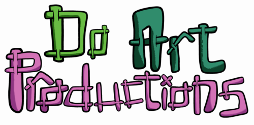 Do Art Productions Logo, in custom font.